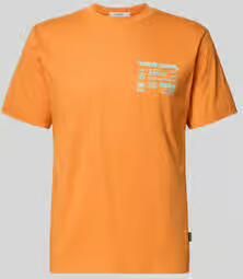Replay Regular Fit T-shirt met statementprint - Foto 3