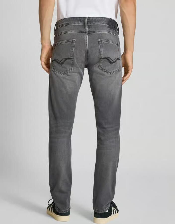 Replay Regular slim fit jeans in used-look model 'WILLBI' - Foto 2