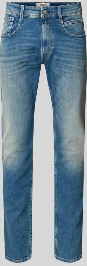Replay Slim fit jeans in 5-pocketmodel model 'Anbass' - Foto 5