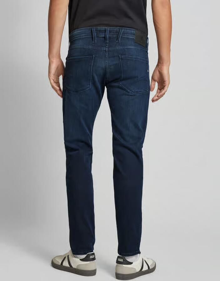 Replay Slim fit jeans in 5-pocketmodel model 'ANBASS' - Foto 3