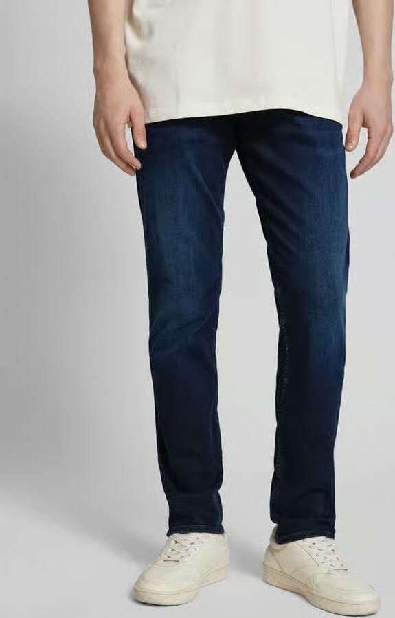 Replay Slim fit jeans in 5-pocketmodel model 'ANBASS' - Foto 4