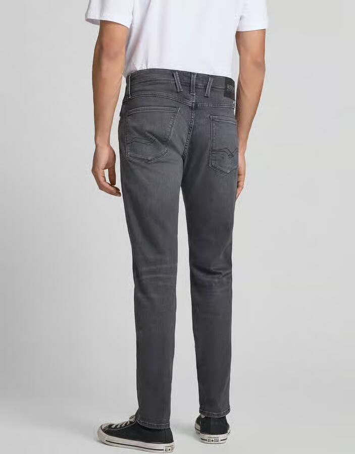 Replay slim fit jeans in 5-pocketmodel model 'Anbass' - Foto 2