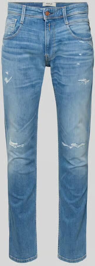 Replay Slim fit jeans in used-look model 'Anbass'