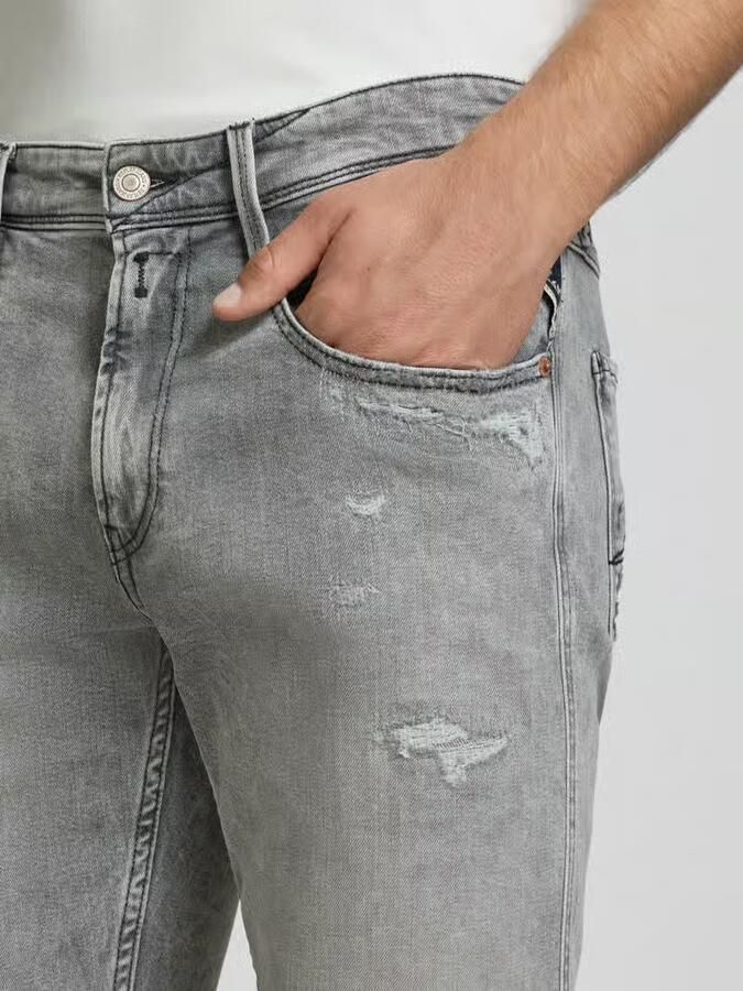 Replay Slim fit jeans in used-look model 'Anbass'