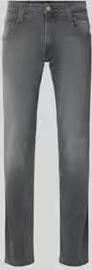 Replay slim fit jeans met steekzakken model 'ANBASS' - Foto 9