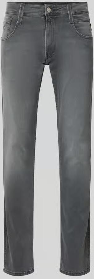 Replay slim fit jeans met steekzakken model 'ANBASS' - Foto 9