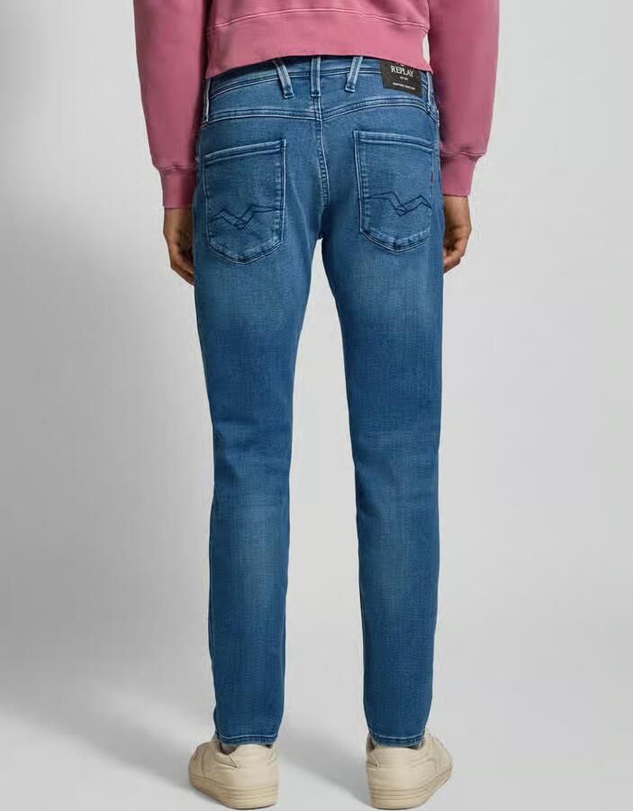 Replay Tijdloze Jeans voor elke gelegenheid Blue Heren - Foto 7