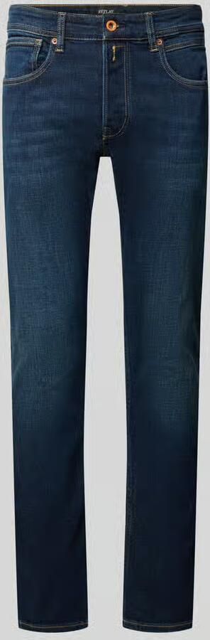 Replay Slim fit jeans van elastische katoenmix model 'Grover'