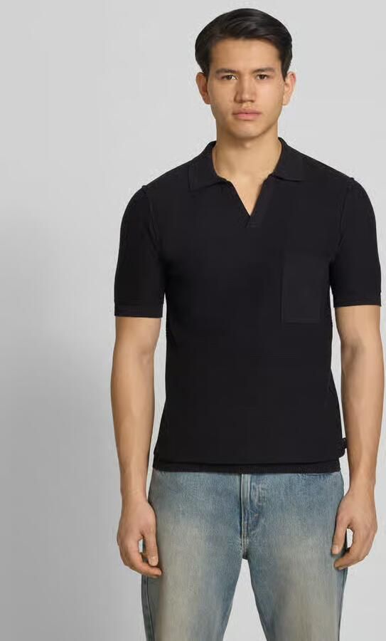 Replay Slim Fit poloshirt in brei-look - Foto 3