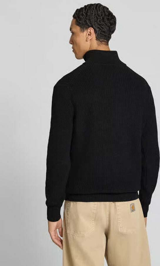 Replay Slim fit pullover van pure katoen in tricotlook - Foto 2