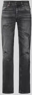Replay straight fit jeans in destroyed-look model 'GROVER'