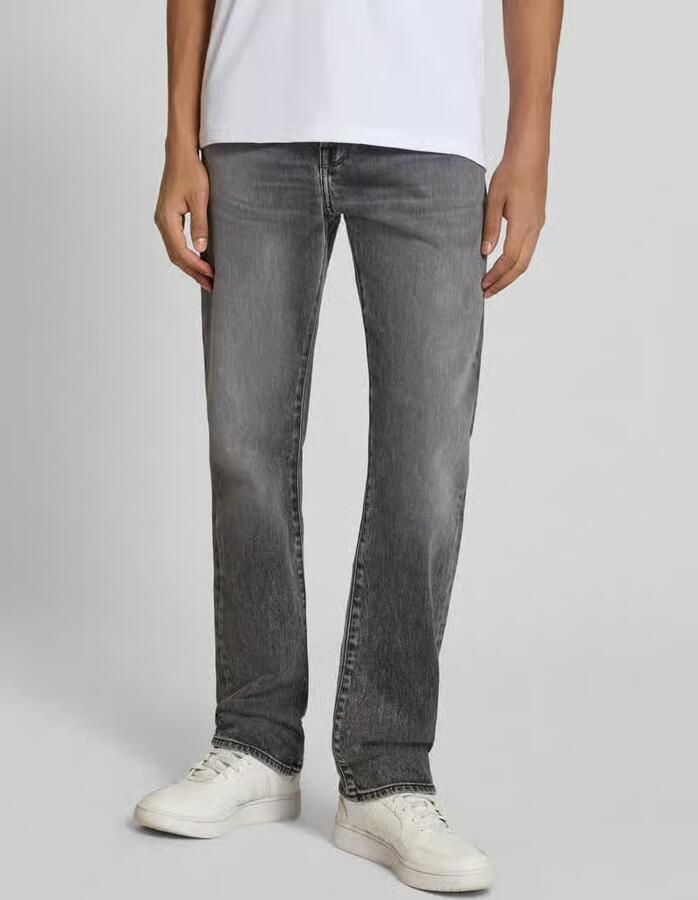 Replay straight fit jeans met steekzakken model 'AIDEEN' - Foto 2