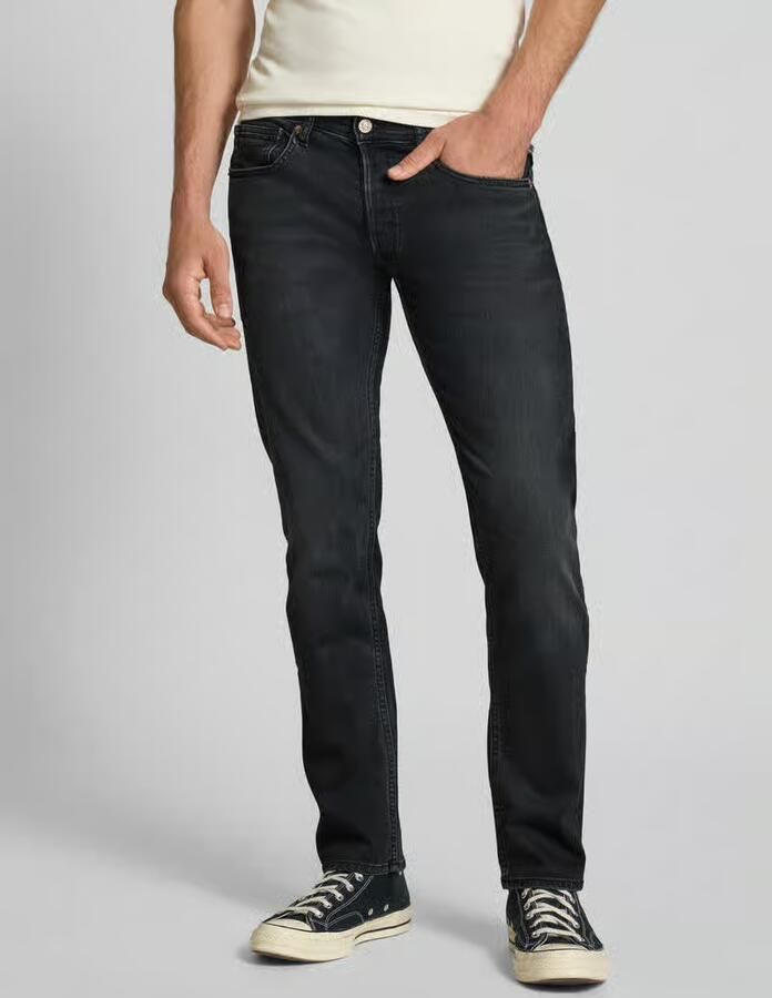 Replay Straight fit jeans met steekzakken model 'GROVER' - Foto 2