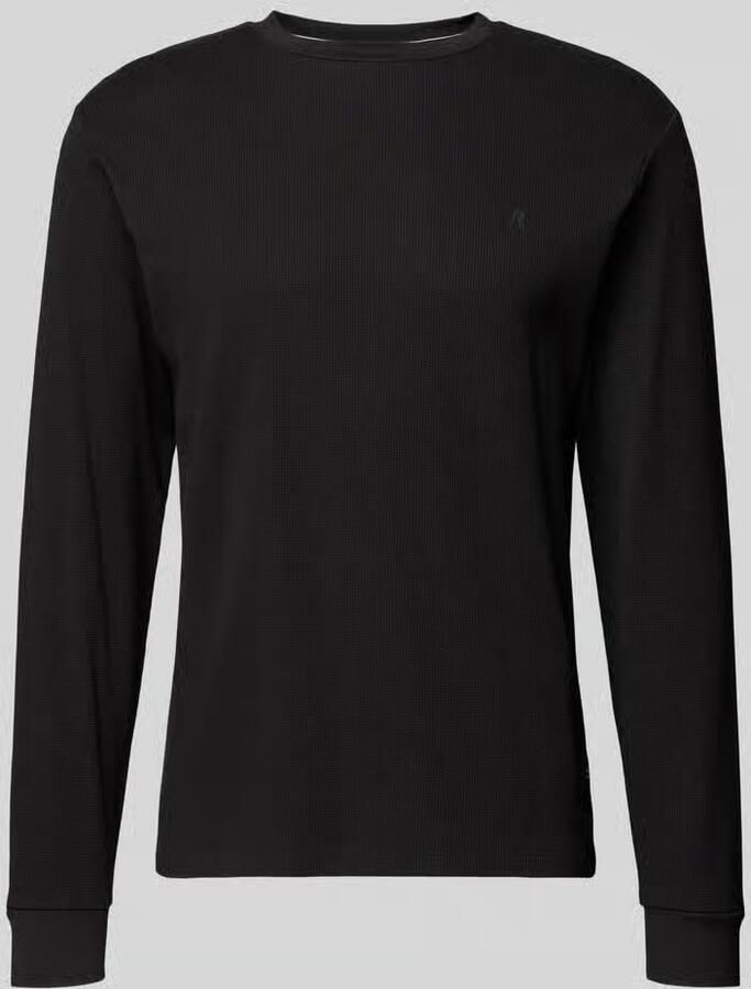 Replay Sweatshirt met opstaande kraag - Foto 5