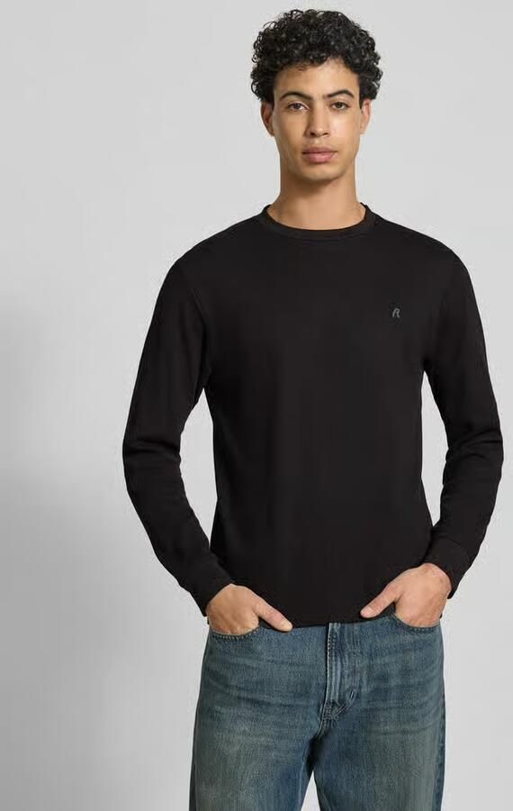 Replay T-Shirt Lange Mouw WAFFLE FABRIC M3101 .000.85204 - Foto 9
