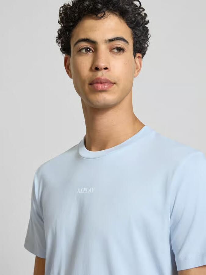 Replay T-shirt met logoprint regular fit - Foto 2
