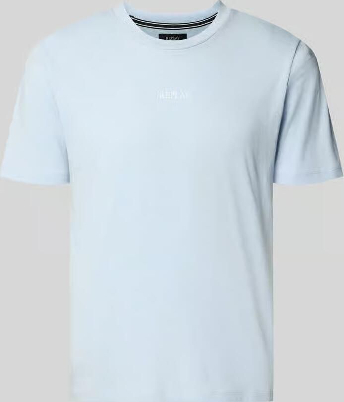 Replay T-shirt met logoprint regular fit