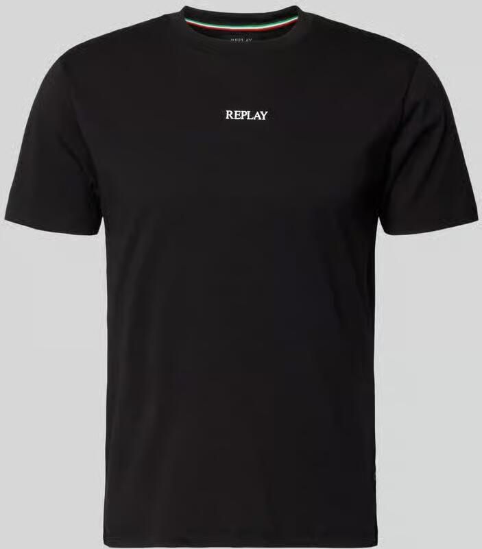 Replay T-shirt Korte Mouw M3098.2660-098 BLACK - Foto 4