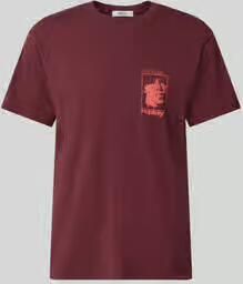 Replay T-shirt met motiefprint en ronde hals