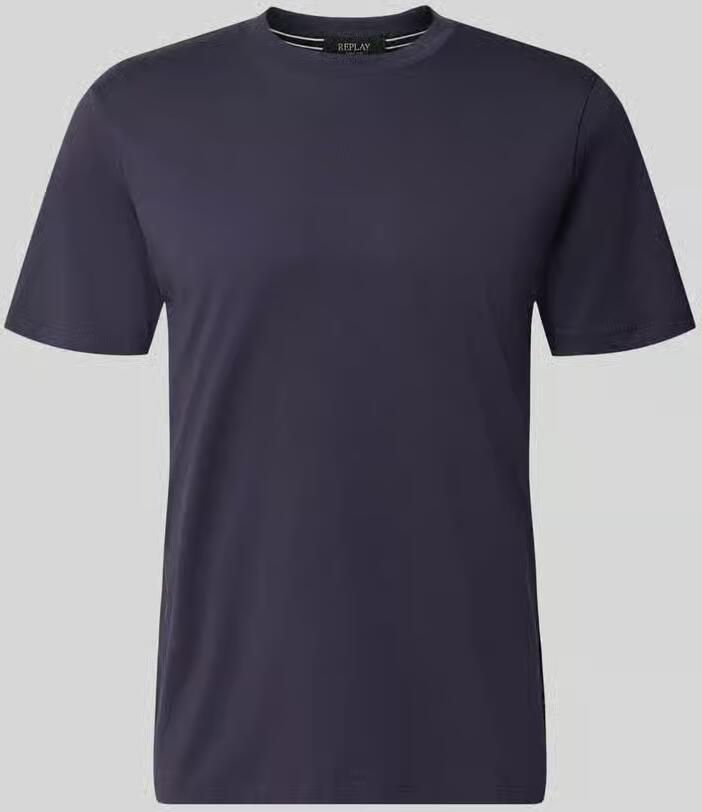 Replay T-shirt met ronde hals en logo