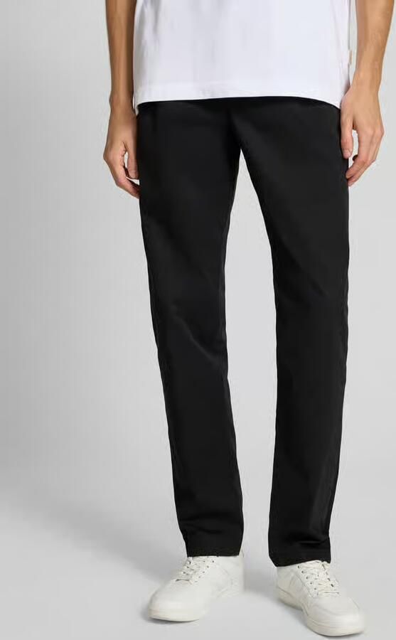 Replay Tapered fit chino met bandplooien model 'ADHANN' - Foto 2