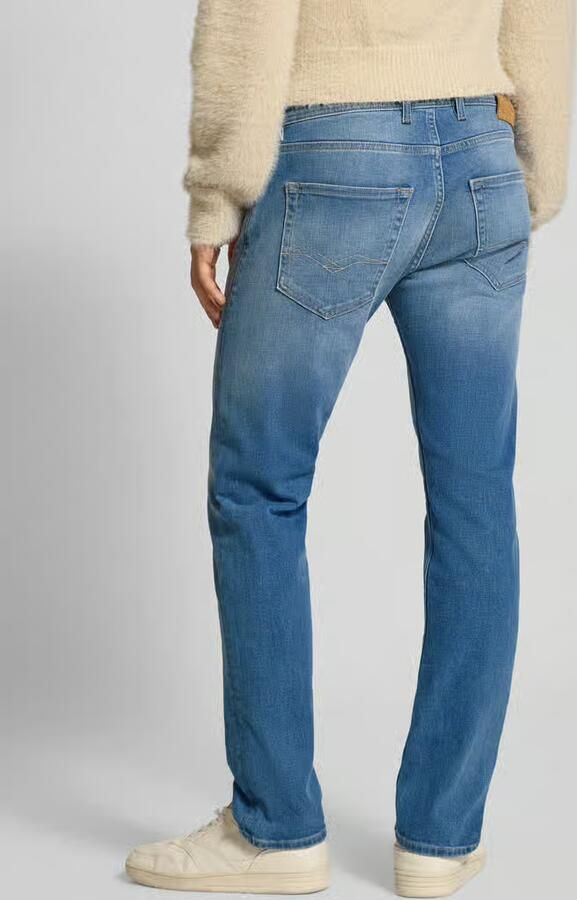 Replay Tapered fit jeans in used-look model 'GROVER'
