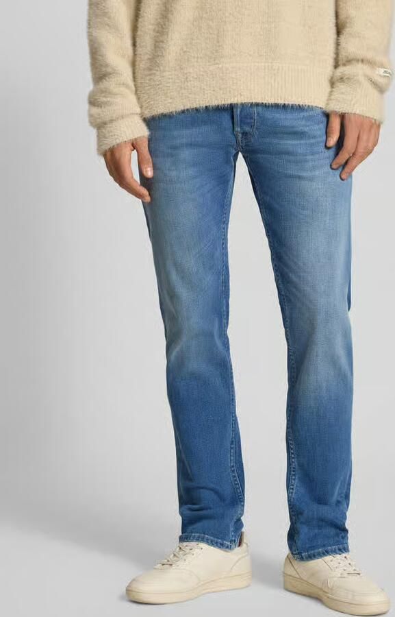 Replay Tapered fit jeans in used-look model 'GROVER' - Foto 2