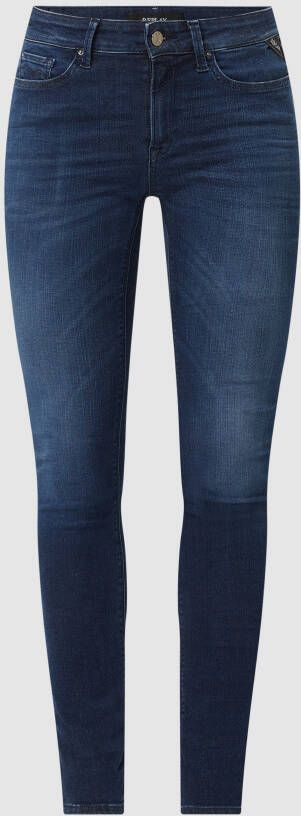 Replay Skinny fit jeans met stretch model 'Luzien'
