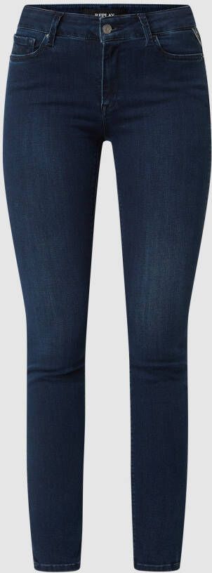 Replay Skinny fit jeans met stretch model 'Luzien' - Foto 2