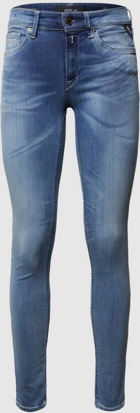 Replay Skinny fit jeans model 'New Luz' 'Hyperflex Re-Used'
