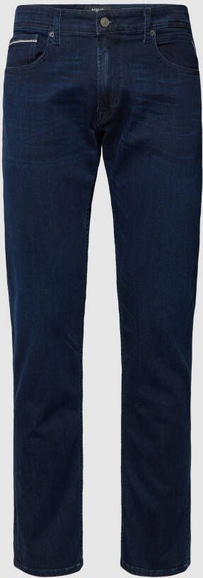 Replay Slim fit jeans met labelpatch model 'GROVER'