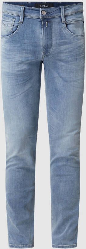 Replay Slim fit jeans met stretch model 'Anbass'