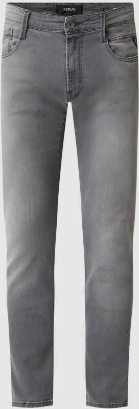 Replay Slim fit jeans met stretch model 'Anbass'