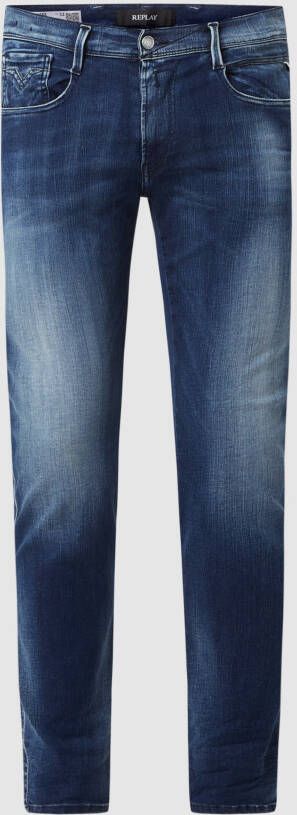 Replay Slim fit jeans met stretch model 'Anbass' 'HYPERFLEX'