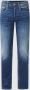 Replay Straight fit jeans met stretch model 'Grover' - Thumbnail 1