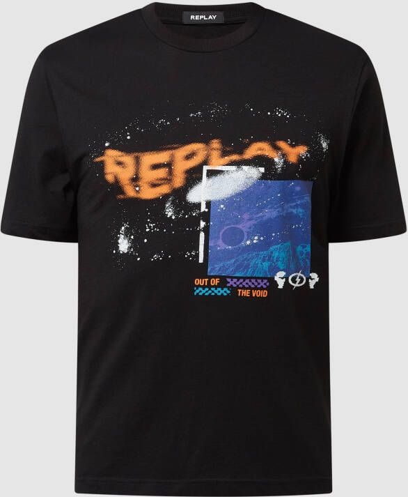 Replay T-shirt met print