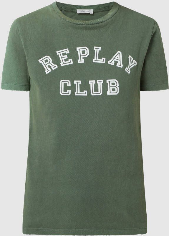 Replay T-shirt van katoen