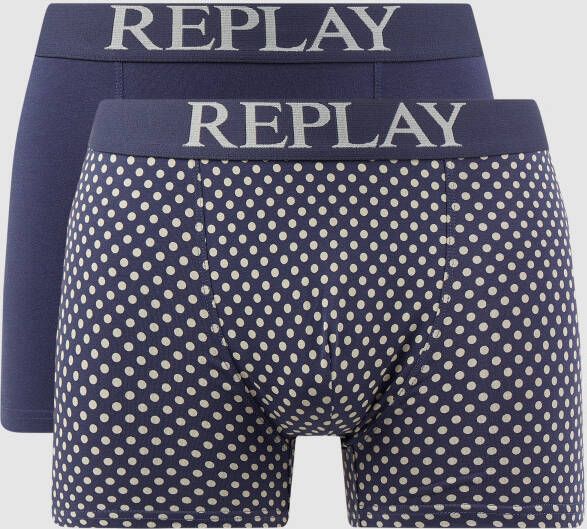 Replay Underwear Boxershort met stretch in set van 2
