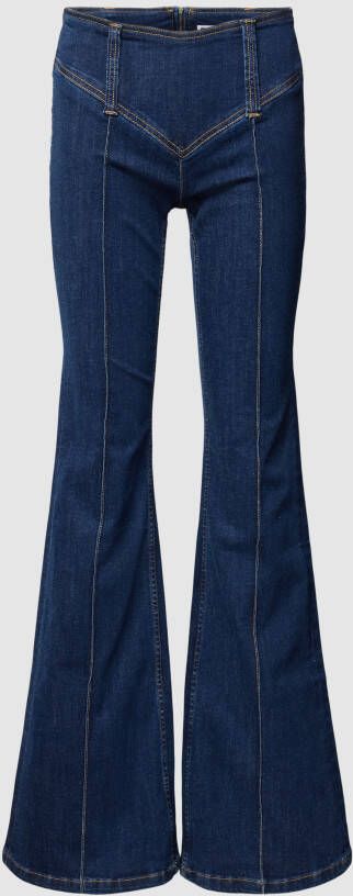 Review Low rise flared jeans