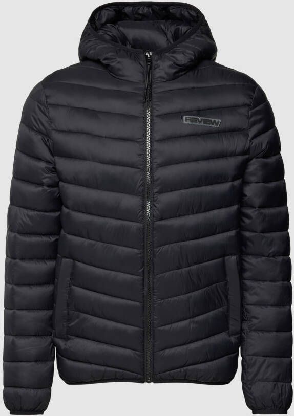 REVIEW Gewatteerd jack met capuchon en steekzakken