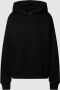 Review Hoodie met labelstitching en kangoeroezak - Thumbnail 1