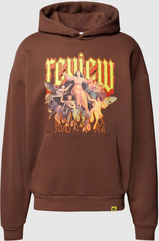 REVIEW Hoodie met HOLY-print