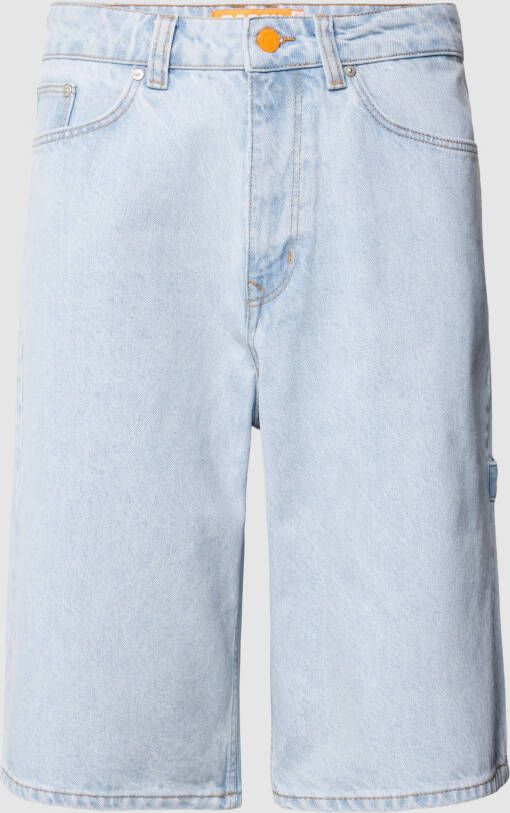 REVIEW Korte baggy denim jeans