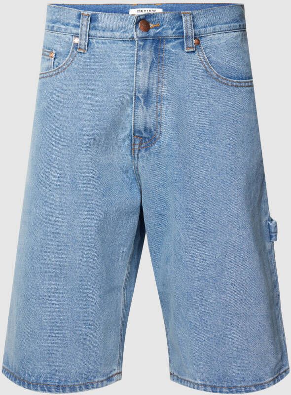 REVIEW Korte jeans met sierstroken