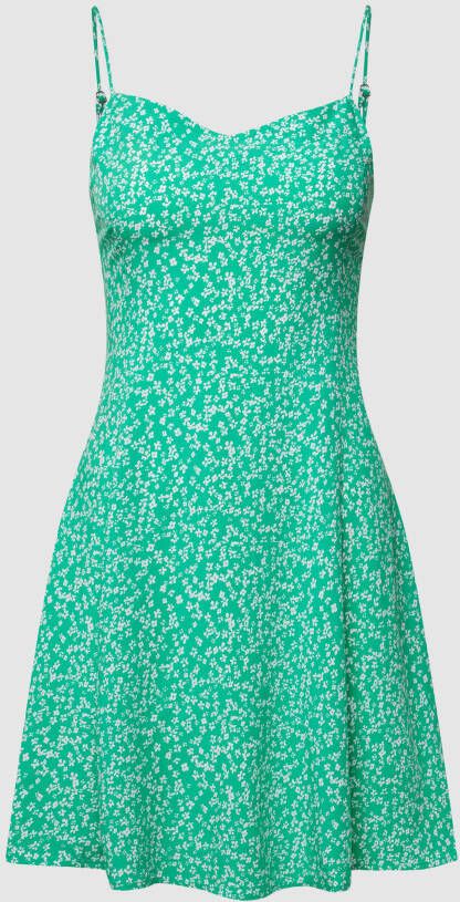 REVIEW Mini-jurk met all-over bloemenmotief model 'EASY STRAP'