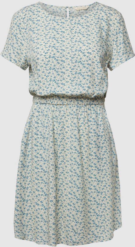 REVIEW Mini-jurk met elastische taille-inzet