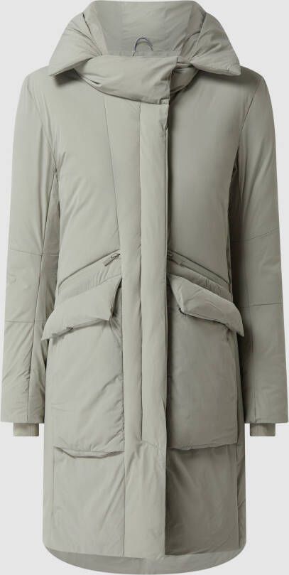 REVIEW Parka met wattering