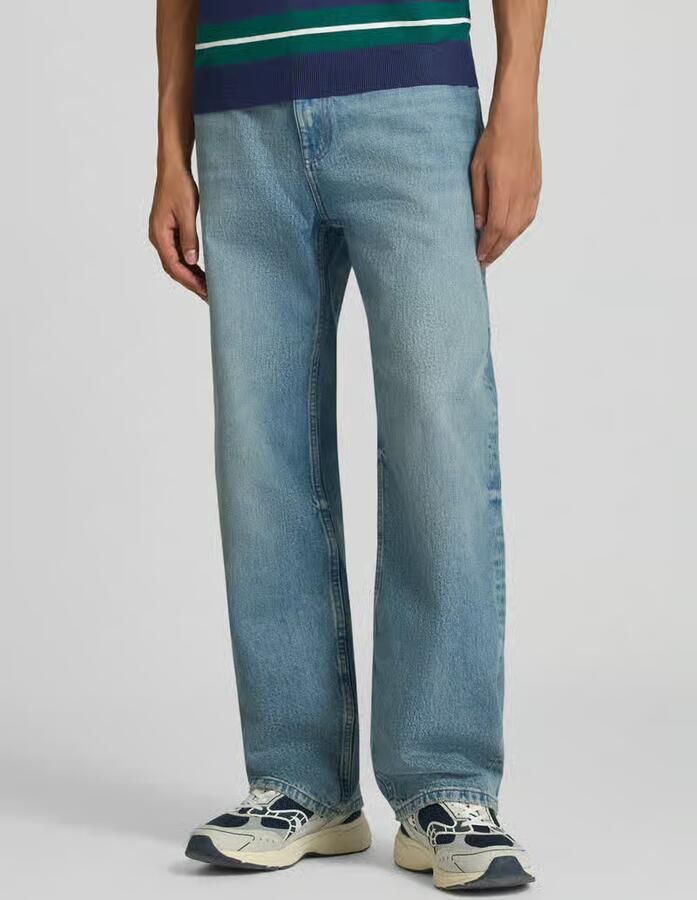 REVIEW baggy fit jeans met knoopsluiting - Foto 3