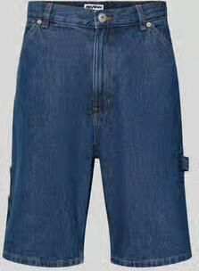 REVIEW baggy fit korte jeans met steekzakken