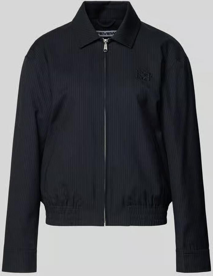 REVIEW Casual blousonjack met krijtstrepen - Foto 2